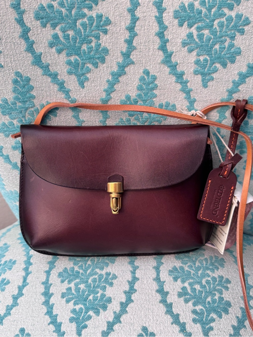Old Trend calf leather Ombre crossbody with Dust bag NEW